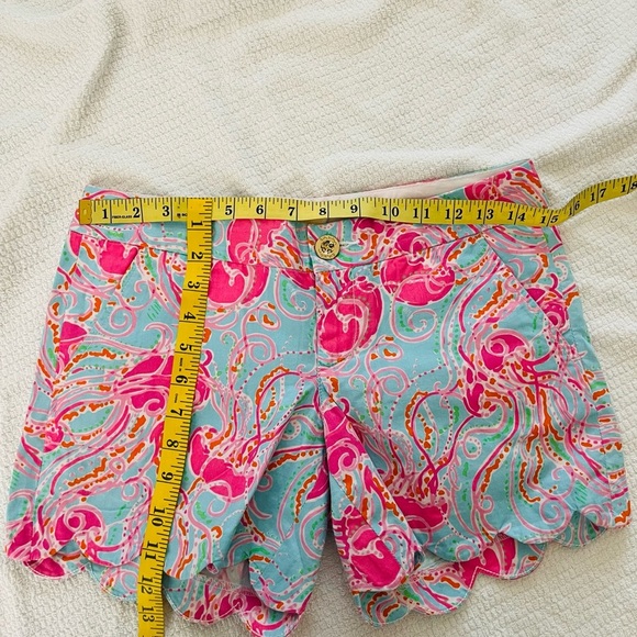 Lilly Pulitzer womens  the butter cup shorts 5”inseam Sz 00 - Picture 3 of 5